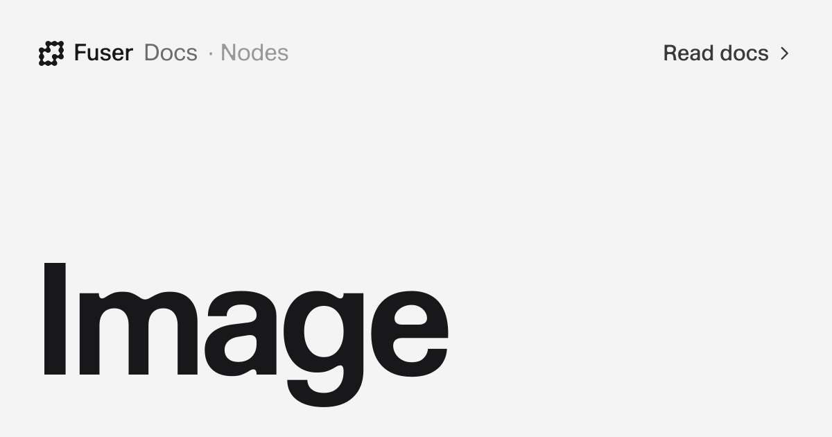 Image — Fuser Docs